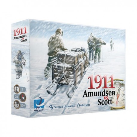 juego asimetrico 1911 Amundsen VS Scott de looping games - comprar en el taller del modelista