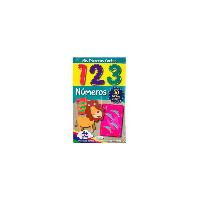 Mis primeras cartas. Números.