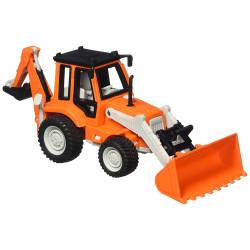 Backhoe loader.