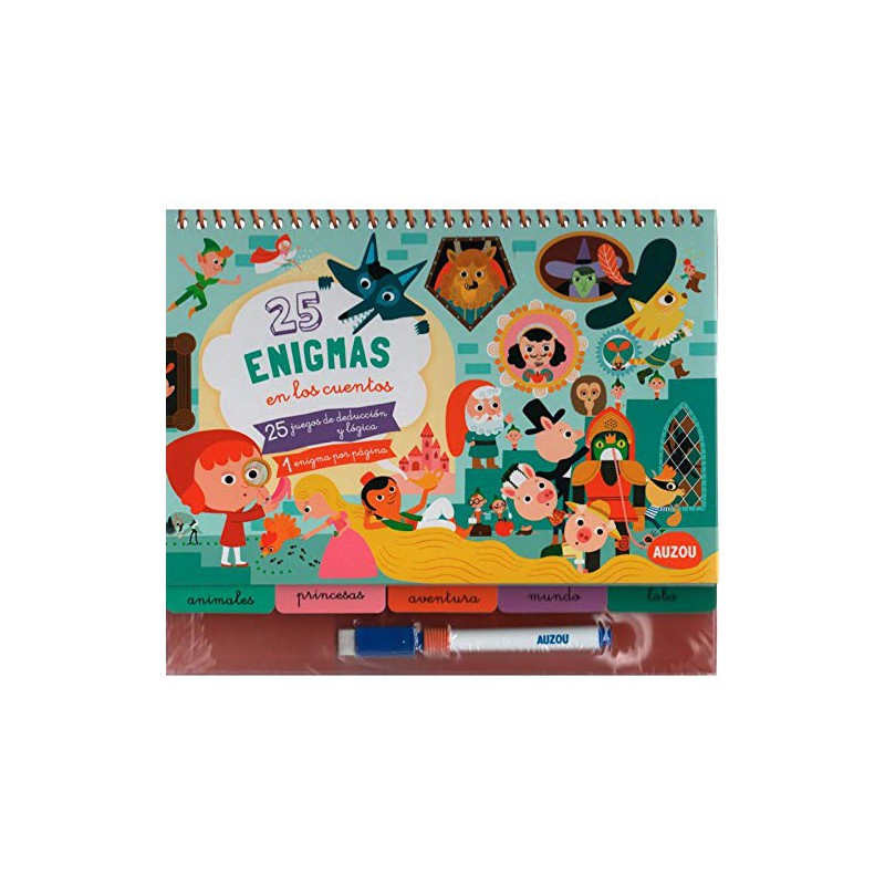 25 enigmas en los cuentos.