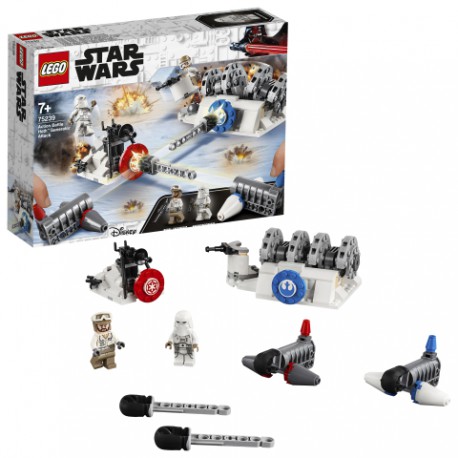 Action Battle: Ataque al Generador de Hoth. Lego 75239