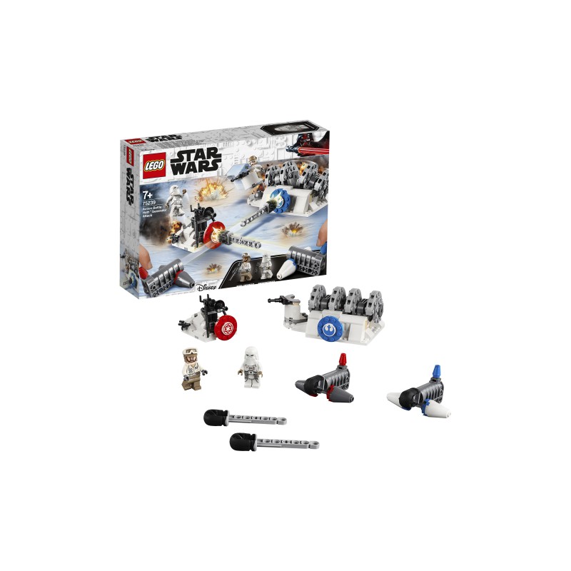 Action Battle: Ataque al Generador de Hoth. Lego 75239