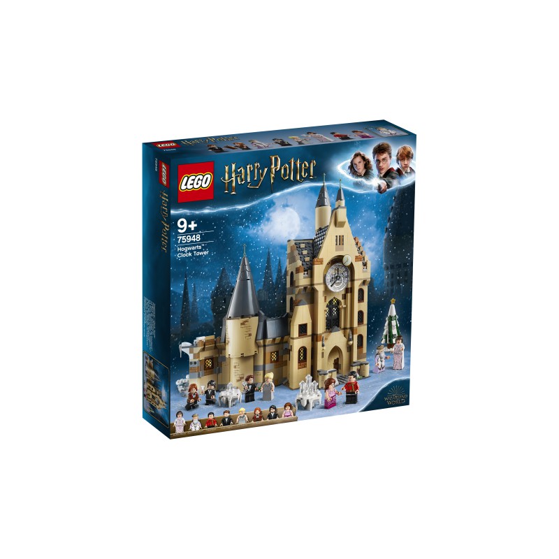 Hogwarts clock tower.