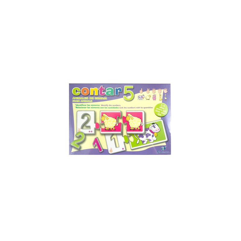 Contar. Animales de granja. WELLSEASON