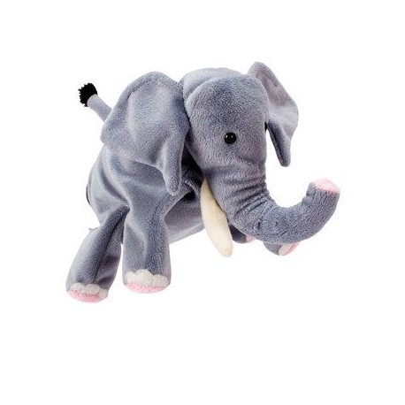 Marioneta de mano: Elefante.