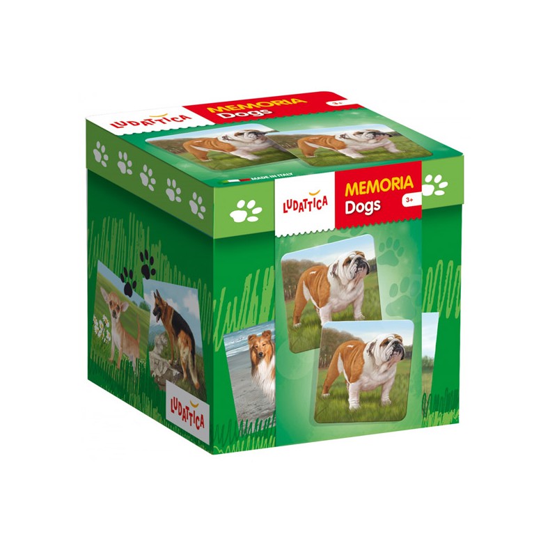Juego de memoria. Perros.