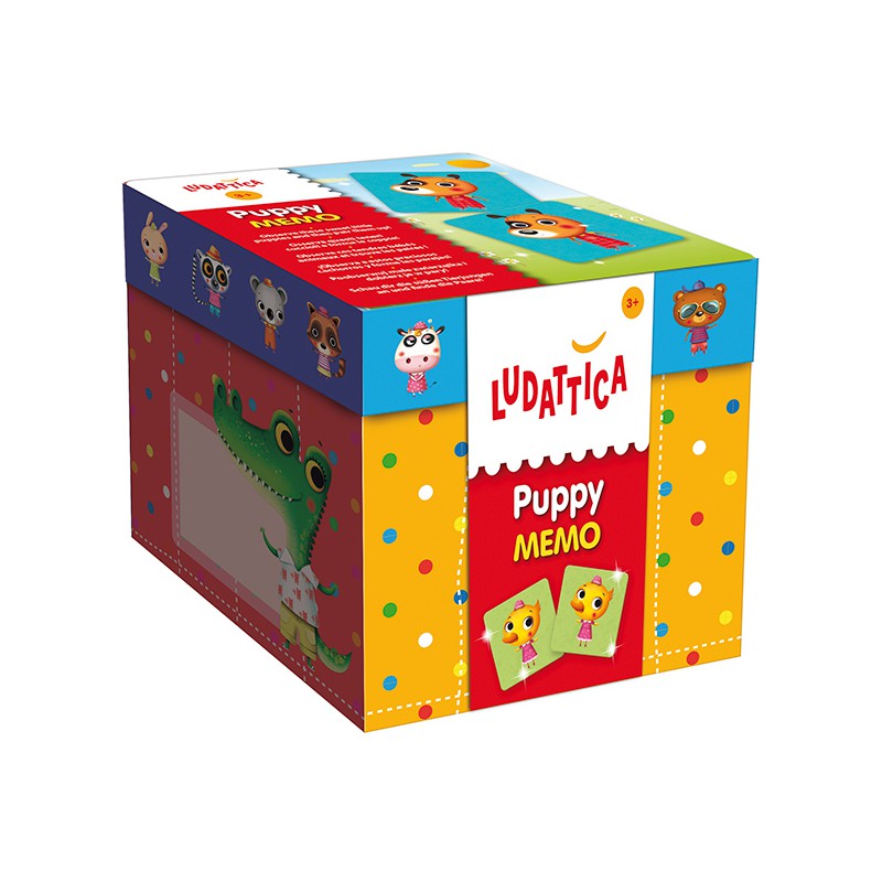 Juego de memoria. Puppy.