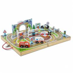 Take along town. MELISSA AND DOUG