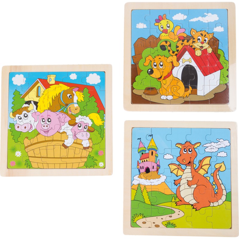 Puzzle "animales".