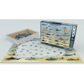 Helicóptero militares. 1000 piezas.