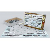 Tanques de la II Guerra Mundial. 1000 piezas.