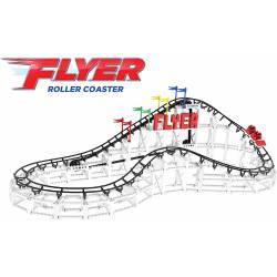 Montaña rusa: Flyer Roller Coaster.