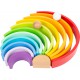 Wooden Building Blocks Rainbow XL.