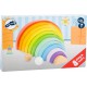 Wooden Building Blocks Rainbow XL.