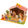 Wooden Manger Set.