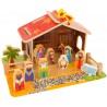 Wooden Manger Set.