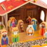 Wooden Manger Set.