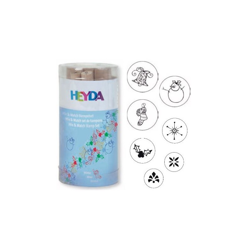 Winter stamp set. HEYDA