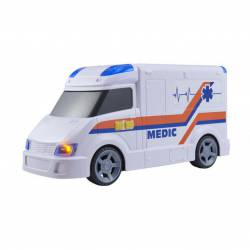 Ambulancia con luz y sonido. TEAMSTERZ