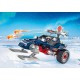 Ice Pirate with Snowmobile.