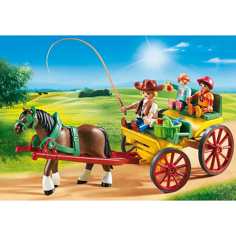 Carro De Caballos Playmobil Playmobil 6932 Coche De Caballos