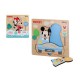 Wooden puzzle. Mickey.