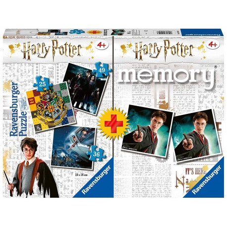 Harry Potter: Puzzle y Memo.