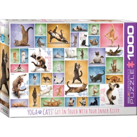Yoga Cats. 1000 pcs.