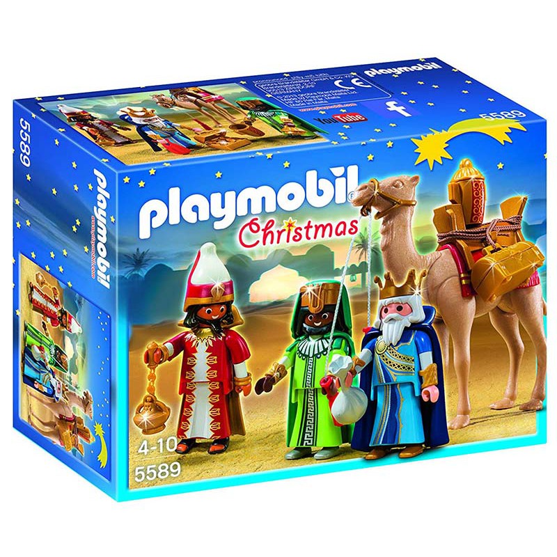 3 Reyes Magos. PLAYMOBIL 5589