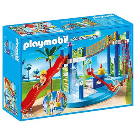 Zona de juegos acuática. PLAYMOBIL 6670