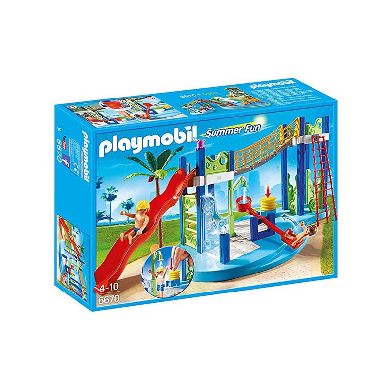 Zona de juegos acuática. PLAYMOBIL 6670