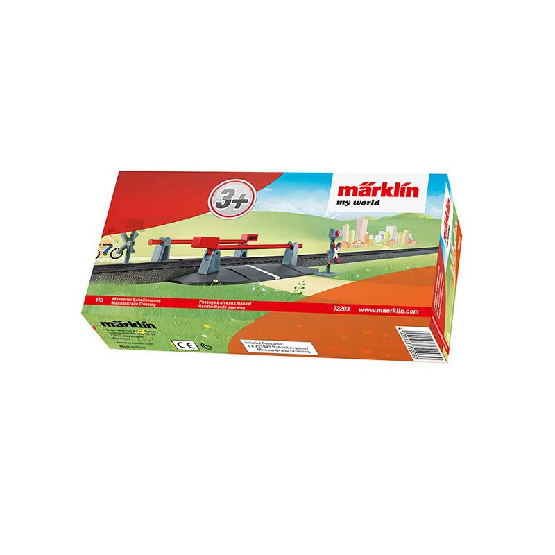 Manual grade crossing. MARKLIN 72203