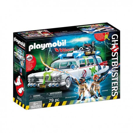 Cazafantasmas: Ecto-1 Ghostbusters. PLAYMOBIL 9220