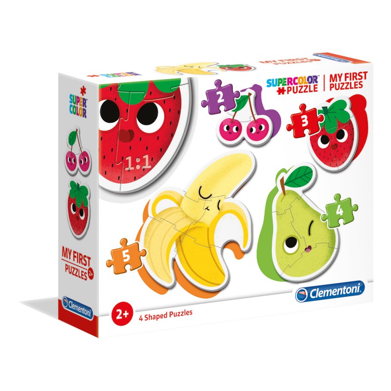 Mis primeros puzzles: Frutas y verduras.