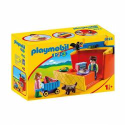 1.2.3 Mercado maletín. PLAYMOBIL 9123