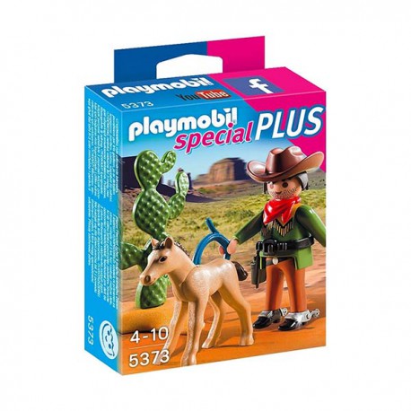 Cowboy with Foal. PLAYMOBIL 5373