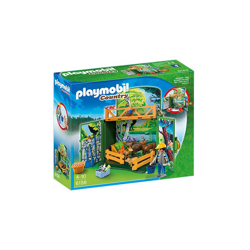 Cofre cuidador de animales. PLAYMOBIL 6158