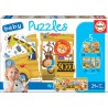 Baby puzzles animales salvajes.