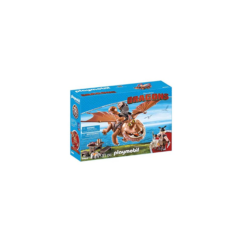 Dragons: Barrilete y Patapez. Playmobil 9460