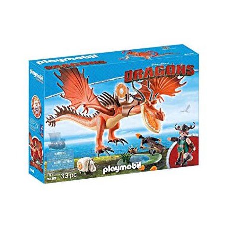 Dragons: Garfios y Patán Mocoso. Playmobil 9459