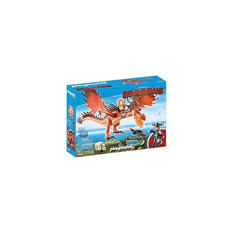 Dragons: Garfios y Patán Mocoso. Playmobil 9459