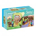 Playmobil Spirit: Establo Pru y Chica Linda. 9479