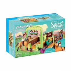 Spirit: Establo Lucky y Spirit. Playmobil 9478