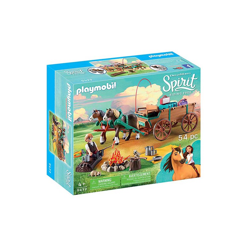 Spirit: Papa de Lucky y carruaje. Playmobil 9477