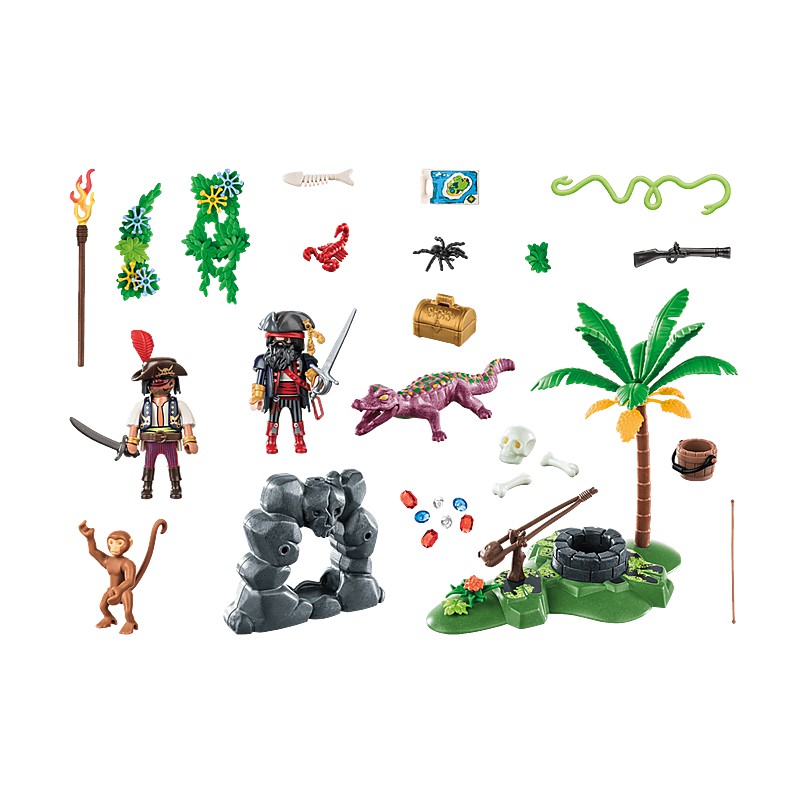 PLAYMOBIL 70414 Escondite pirata, Playmobil Pirates Que de