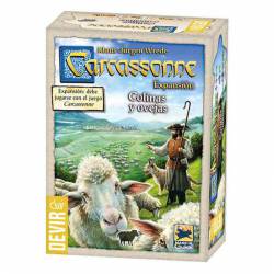Carcassonne. Colinas y ovejas.