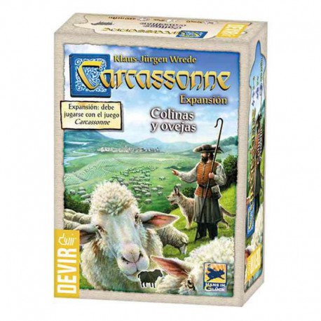 Carcassonne. Hills and sheep.