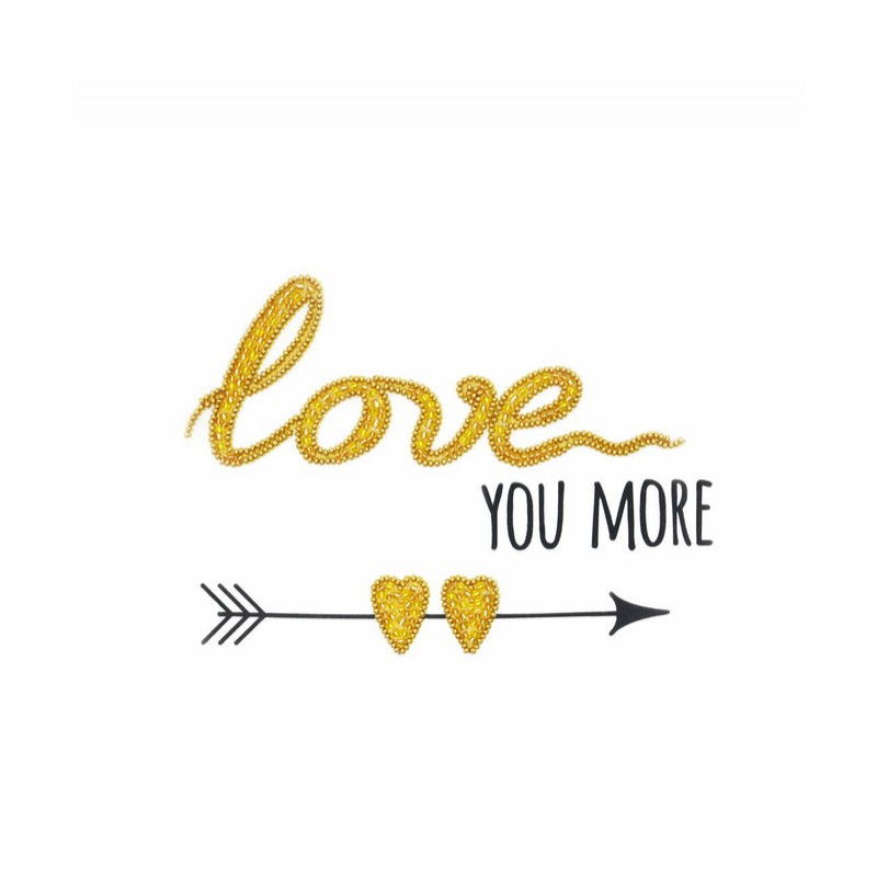 Love you more. MINIART CRAFTS
