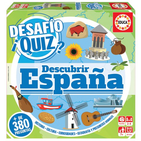 Desafío Quiz. Descubrir España.