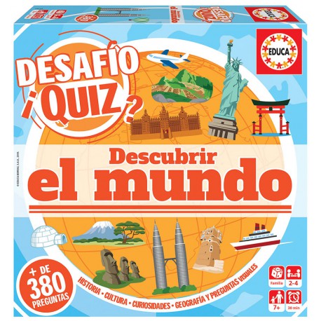 Desafío Quiz. Descubrir el mundo.